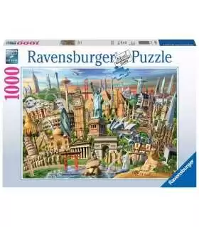 World Landmarks - puzzle 1000 pezzi