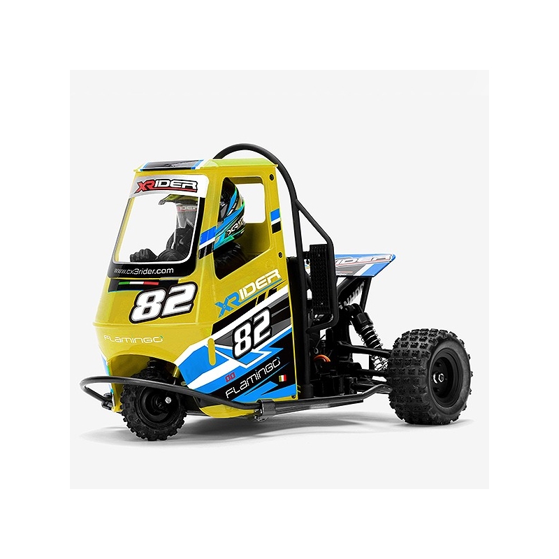 X-Rider Flamingo 1/8 RC Tricycle RTR - con differenziale in Metallo