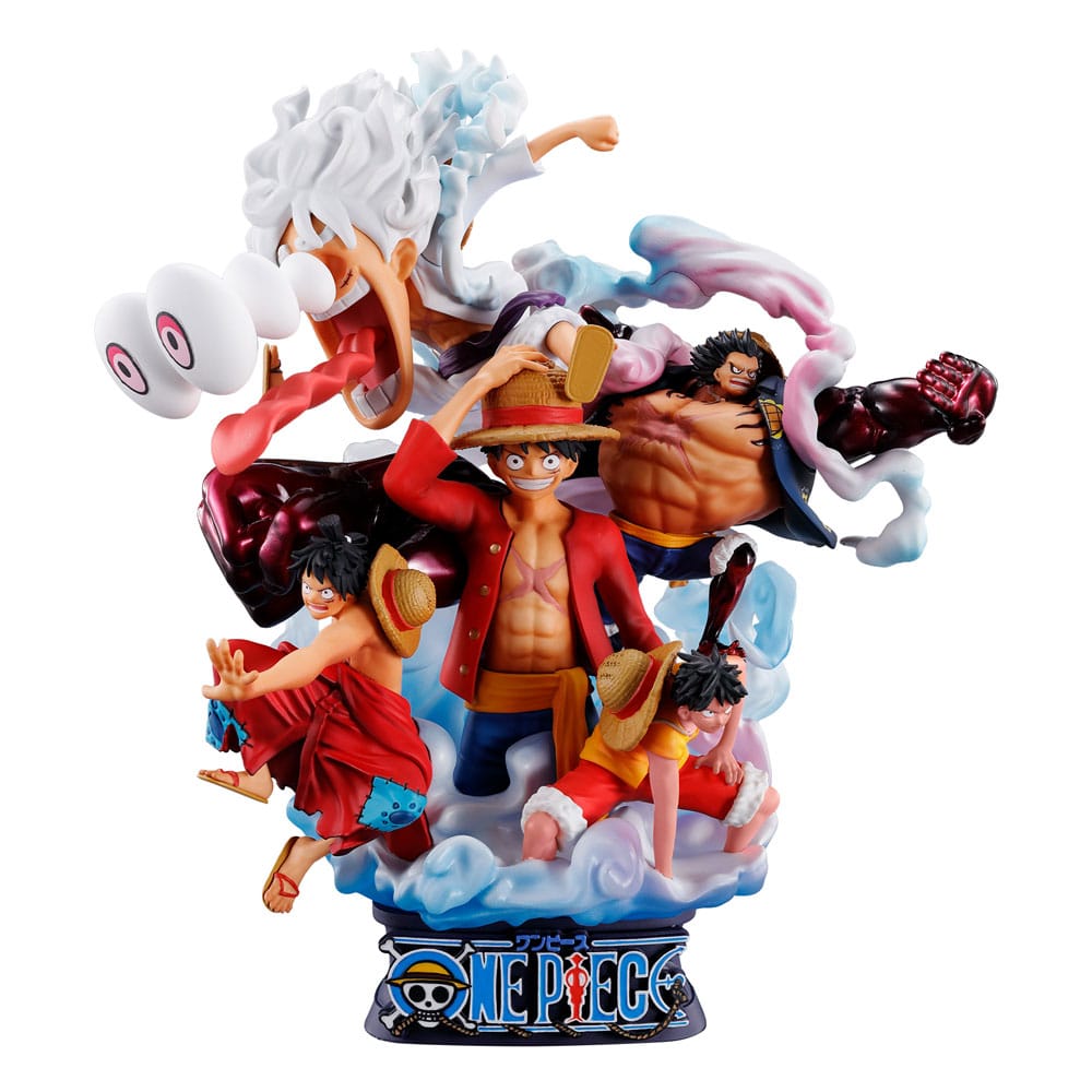 PETITRAMA DX LOGBOX ONE PIECE RE-BIRTH LUFFY SPECIAL