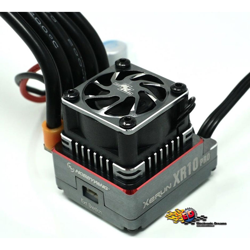 Xerun xr10 pro elite v4 160a. g2 grigio/rosso regolatore brushless 30112610