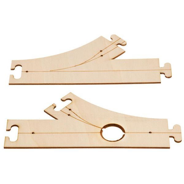 Faller - Laser Street Forks and junctions 45°