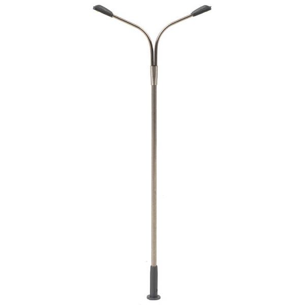 Faller - LED Street lighting, lamppost, two arms