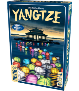 Yangtze - Gioco da Tavolo Strategico per Famiglie, 2-4 Giocatori, 30 Minuti di Divertimento e Competizione, Devir