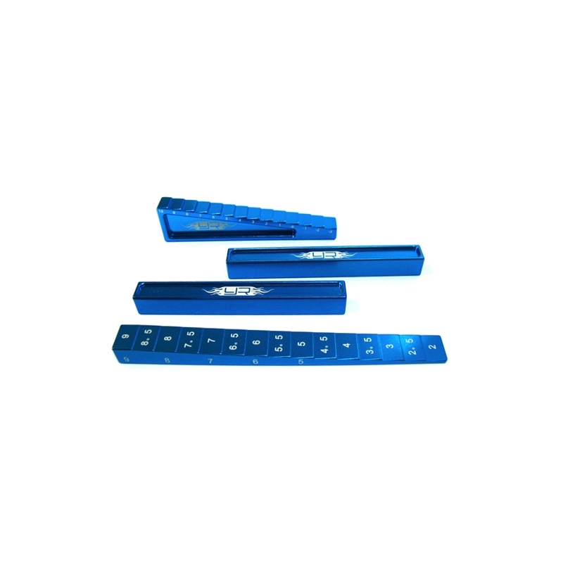 Yeah Racing Kit Scalimetri x Setup x modelli 1/10 on-road EP/GP BLU