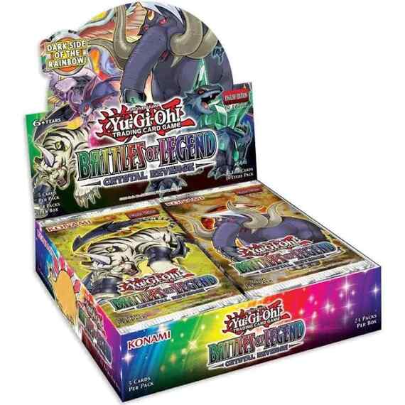 Yu-Gi-Oh Battle of Legends Crystal Revenge Booster Box