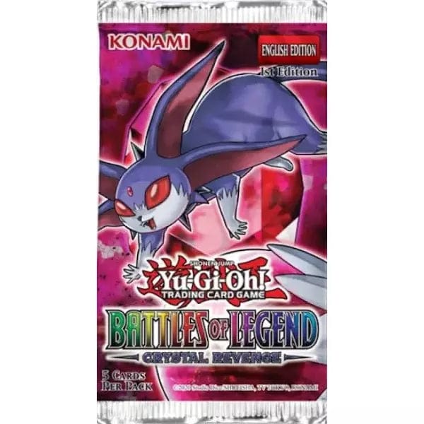 Yu-Gi-Oh! Battle of Legends Crystal Revenge Booster