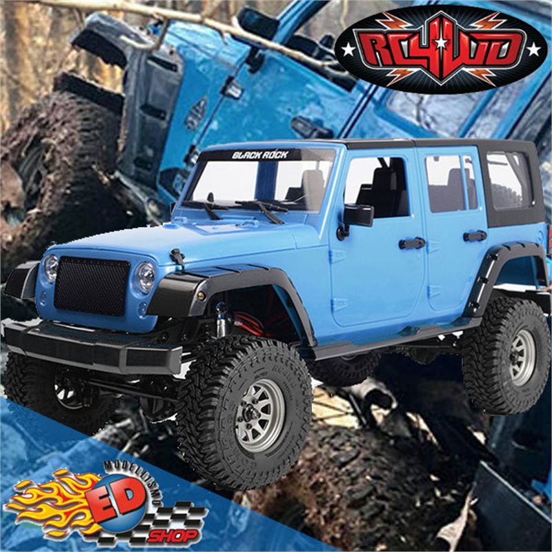 RC4WD Cross Country Off-Road RTR W/ 1/10 Black Rock 4Door RC4WD - [Z-RTR0046]