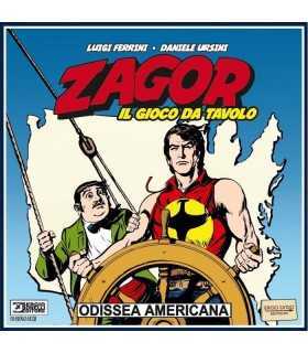 Zagor - Odissea Americana: Gioco da Tavolo Avventuroso e Semi-Cooperativo per 2-5 Giocatori, 90 Minuti di Divertimento!