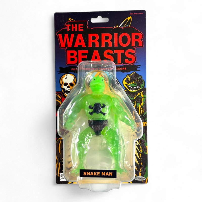 Zoloworld: The Warrior Beasts - Snake Man (Glow in the Dark)