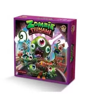 Zombie Tsunami - Gioco da Tavolo Semicooperativo per Feste, 3-6 Giocatori, Durata 35 Minuti, Divertimento e Strategia!