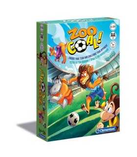 Zoo Goal - Gioco di Carte di Calcio per Tutti | Sfida Strategica con 132 Carte Illustrate | Divertimento per Famiglia e Amici